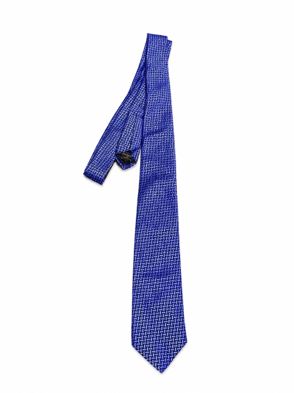 Robert Talbott Purple Geometric Silk Tie